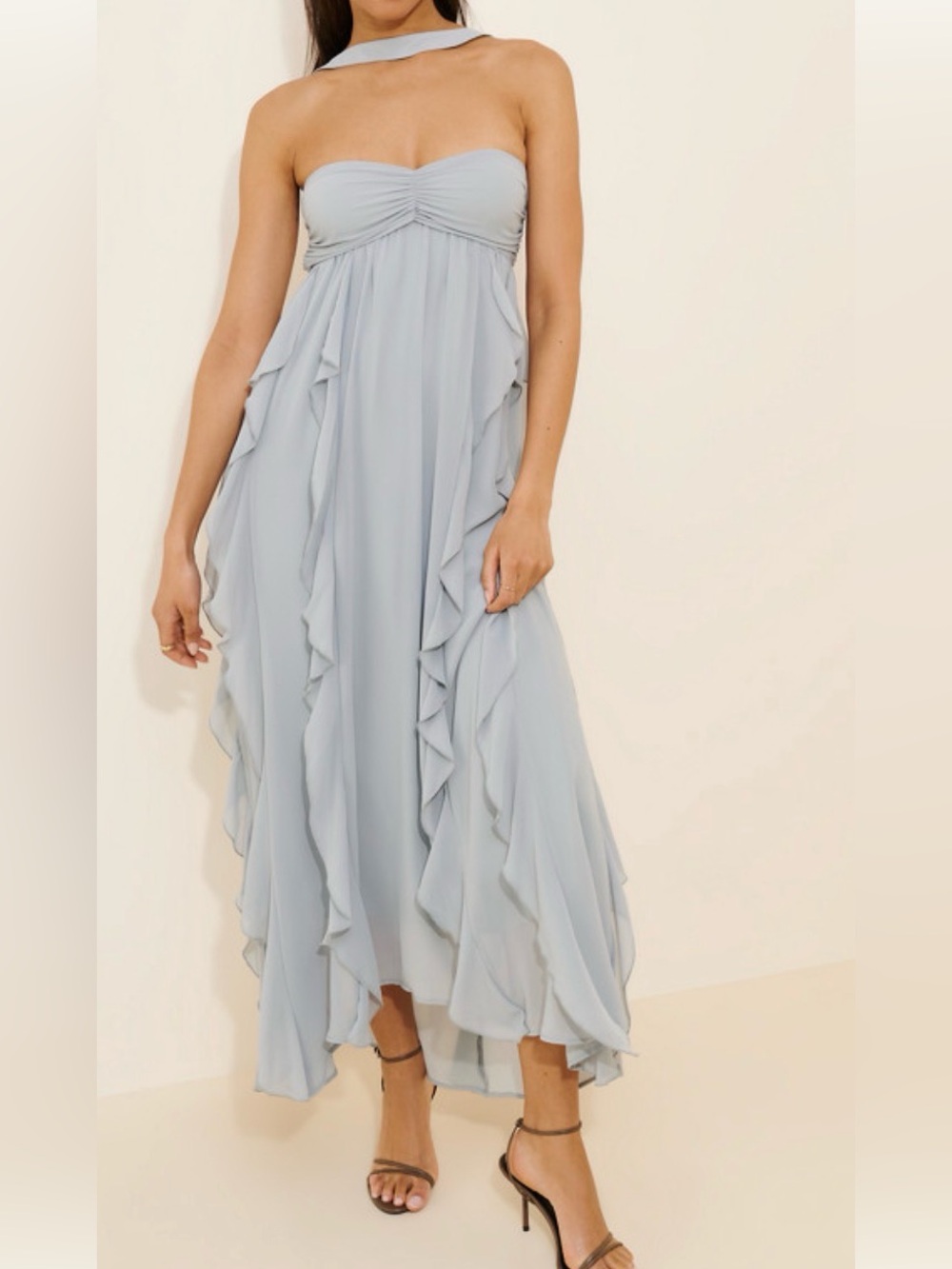 Ines Ruffle Dress by o.p.t